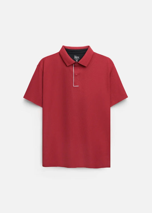 Áo Polo Vải Coffee Thoáng Mát Khử Mùi Non-Iron 06 Cam Đậm - YaMe.vn