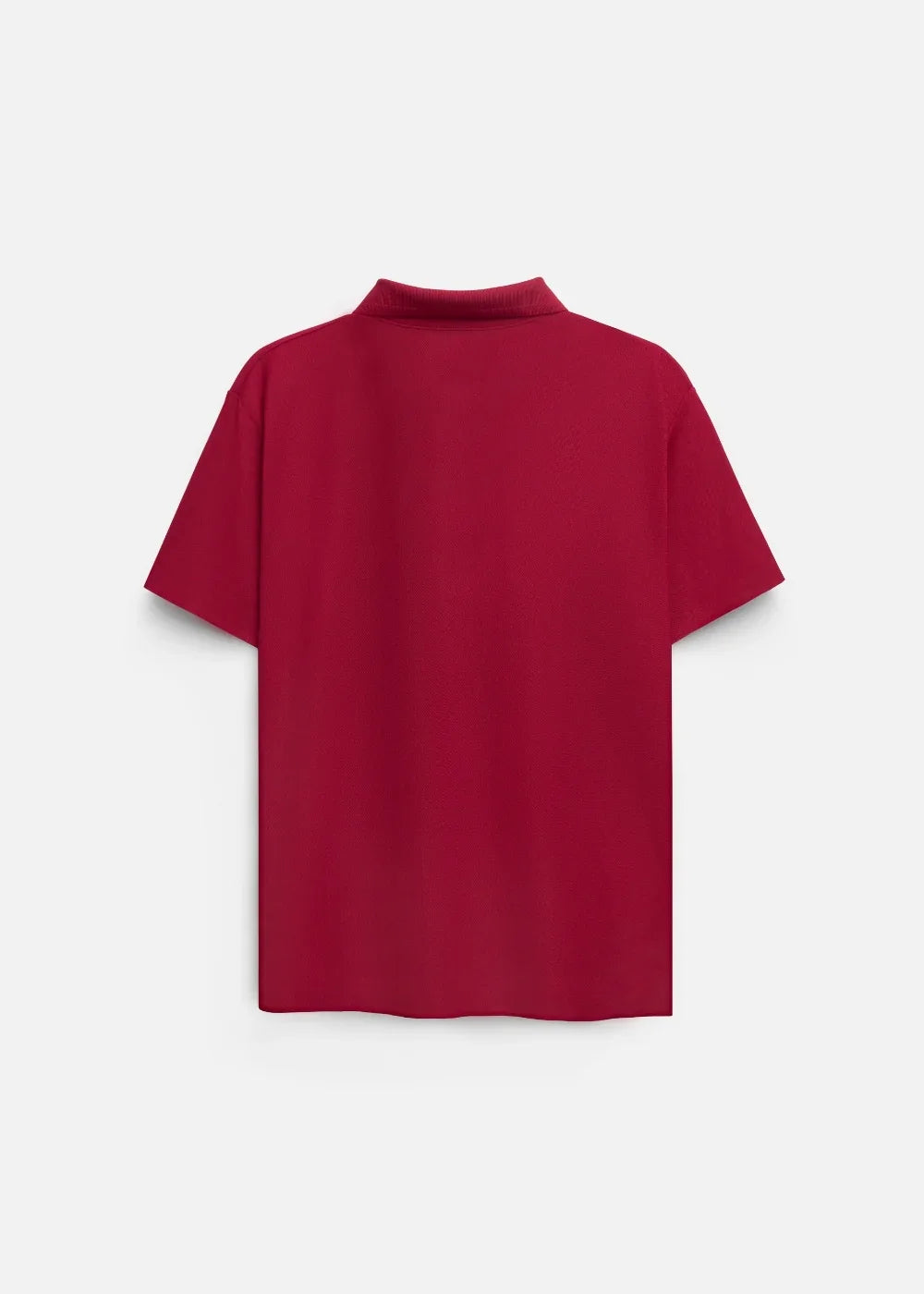 Áo Polo Vải Coffee Thoáng Mát Khử Mùi Non-Iron 06 Đỏ Đậm - YaMe.vn