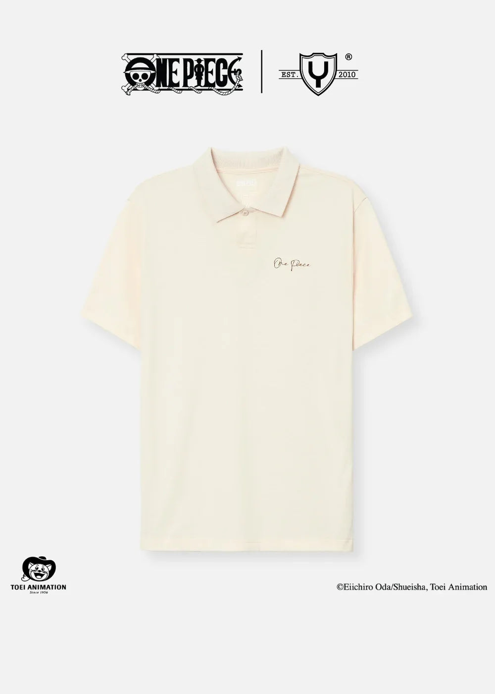 Áo Polo Cotton Thoáng Khí ONE PIECE-WANO 03 Be - YaMe.vn