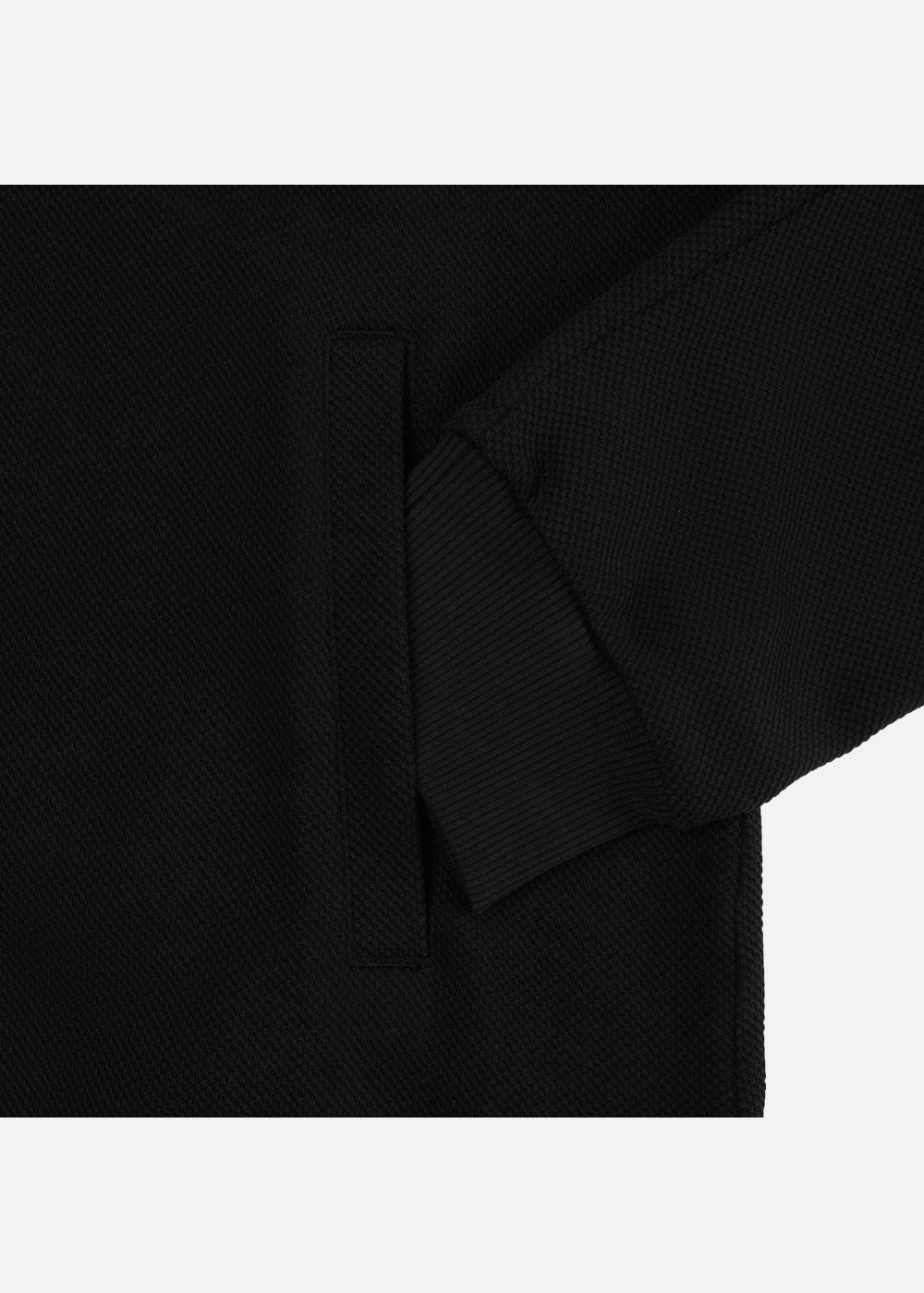Áo Khoác Cardigan Vải Pique Thoáng Khí One Piece-WANO 22 Đen