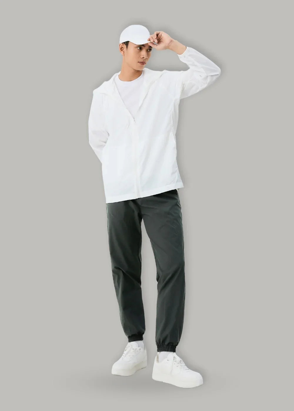Quần Jogger Thun Sorona Mềm Mại Non Branded 41 Xám Đậm - YaMe.vn