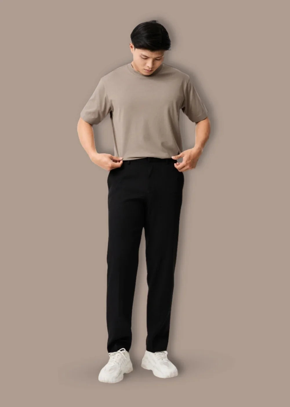 Áo Thun Flexcool Mát Lạnh The Minimalist 005 Nâu - YaMe.vn