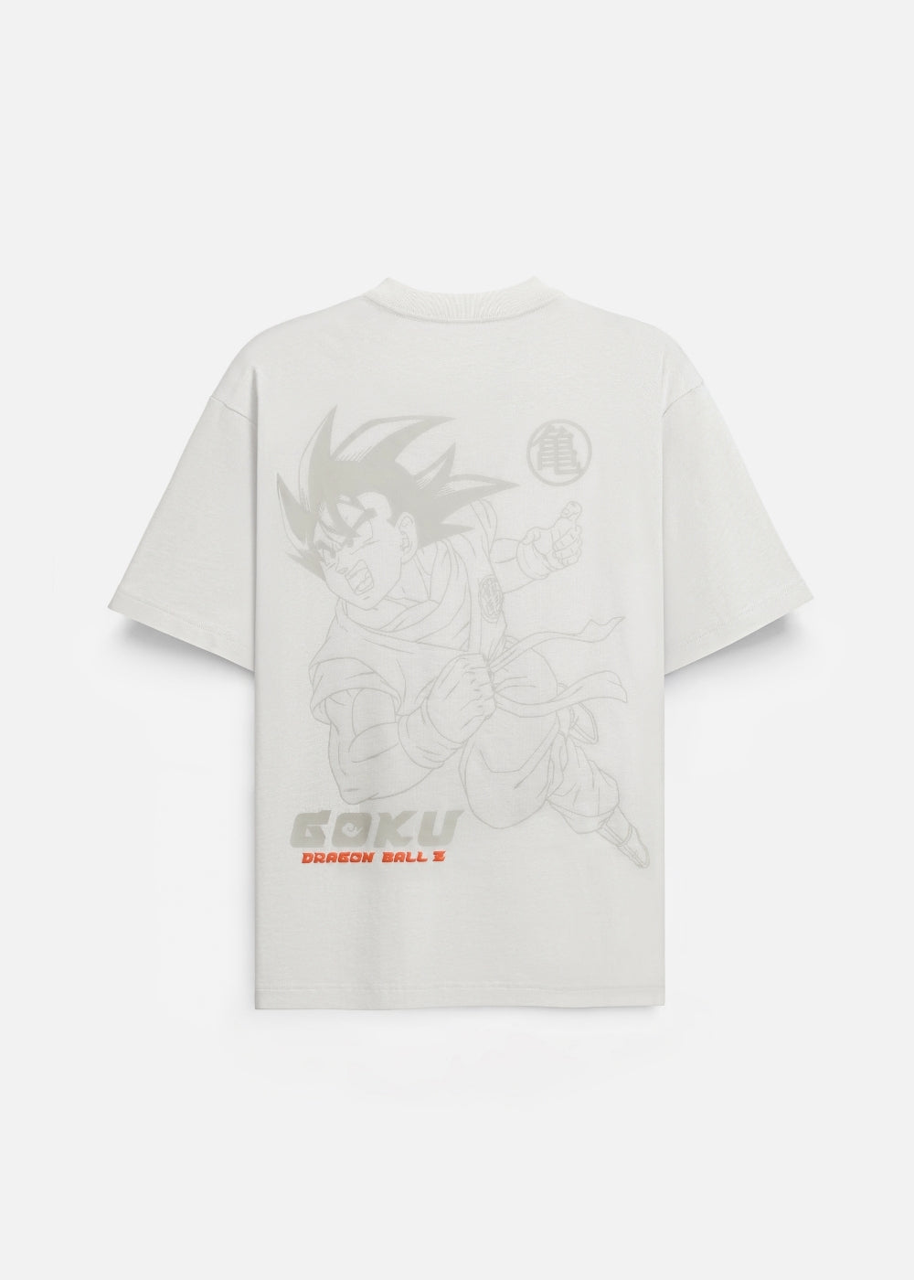 Áo Thun Tay Ngắn Cotton Dragon Ball Z 05 Xám Nhạt
