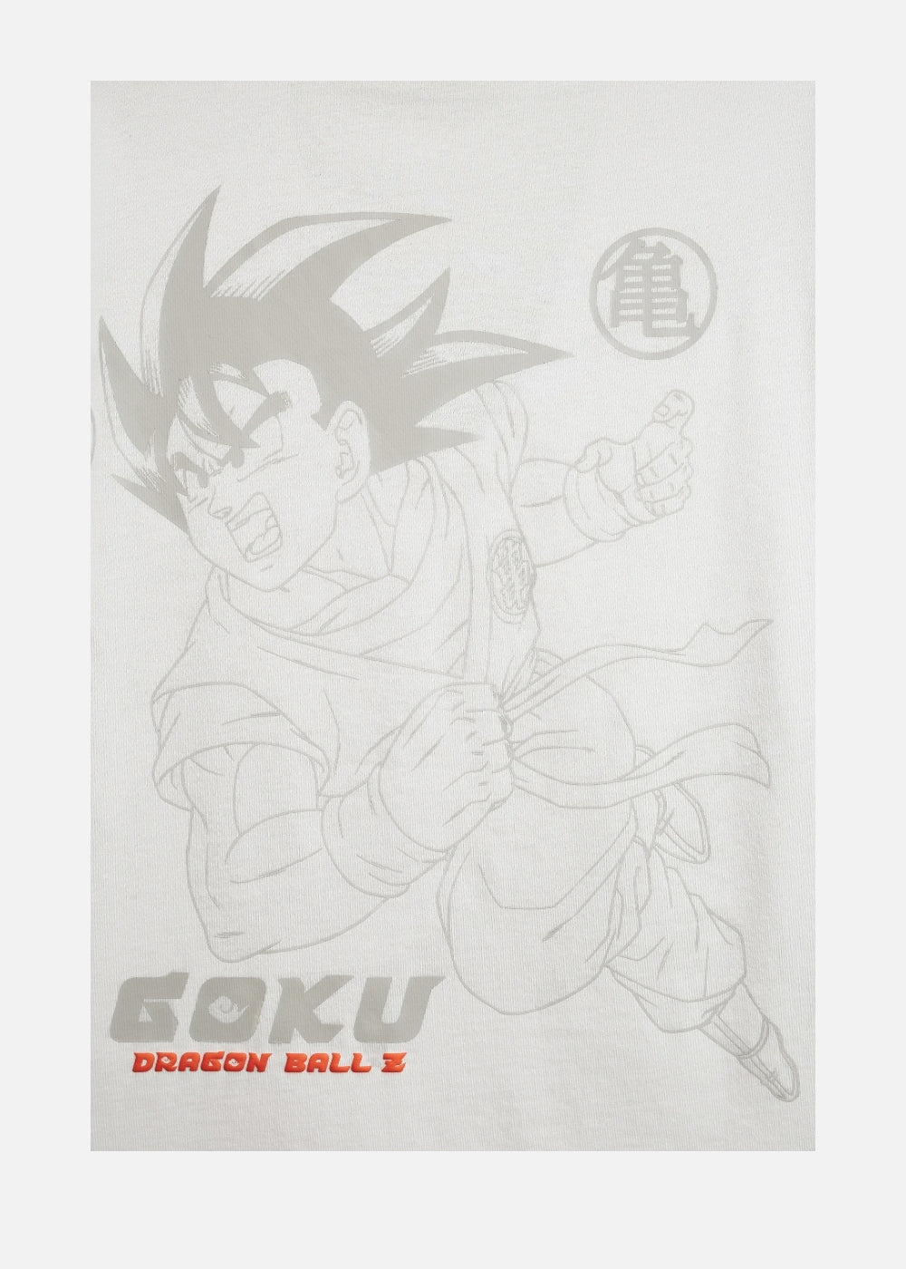 Áo Thun Tay Ngắn Cotton Dragon Ball Z 05 Xám Nhạt
