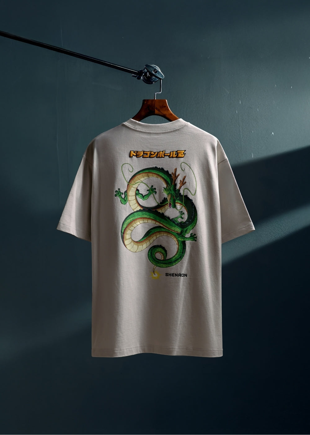 Áo Thun Tay Ngắn Cotton Dragon Ball Z 04 Xám Nhạt