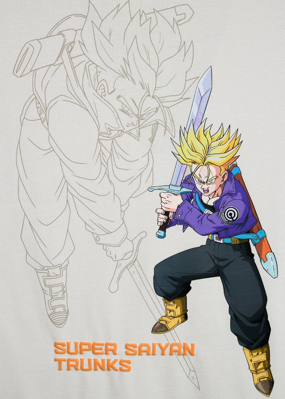 Áo Thun Tay Ngắn Cotton Dragon Ball Z 14 Xám Nhạt