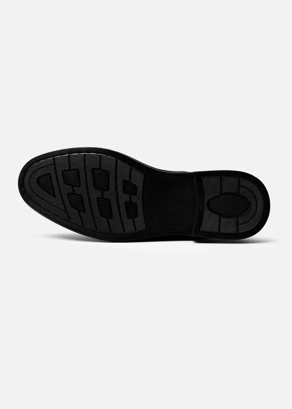 Giày Tây Oxford Real Leather 07 Đen