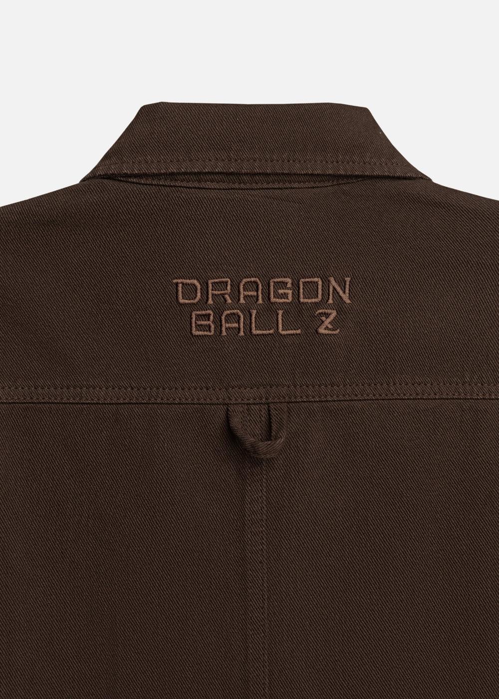 Áo Khoác Kaki Dragon Ball Z 27 Nâu Đậm - YaMe.vn