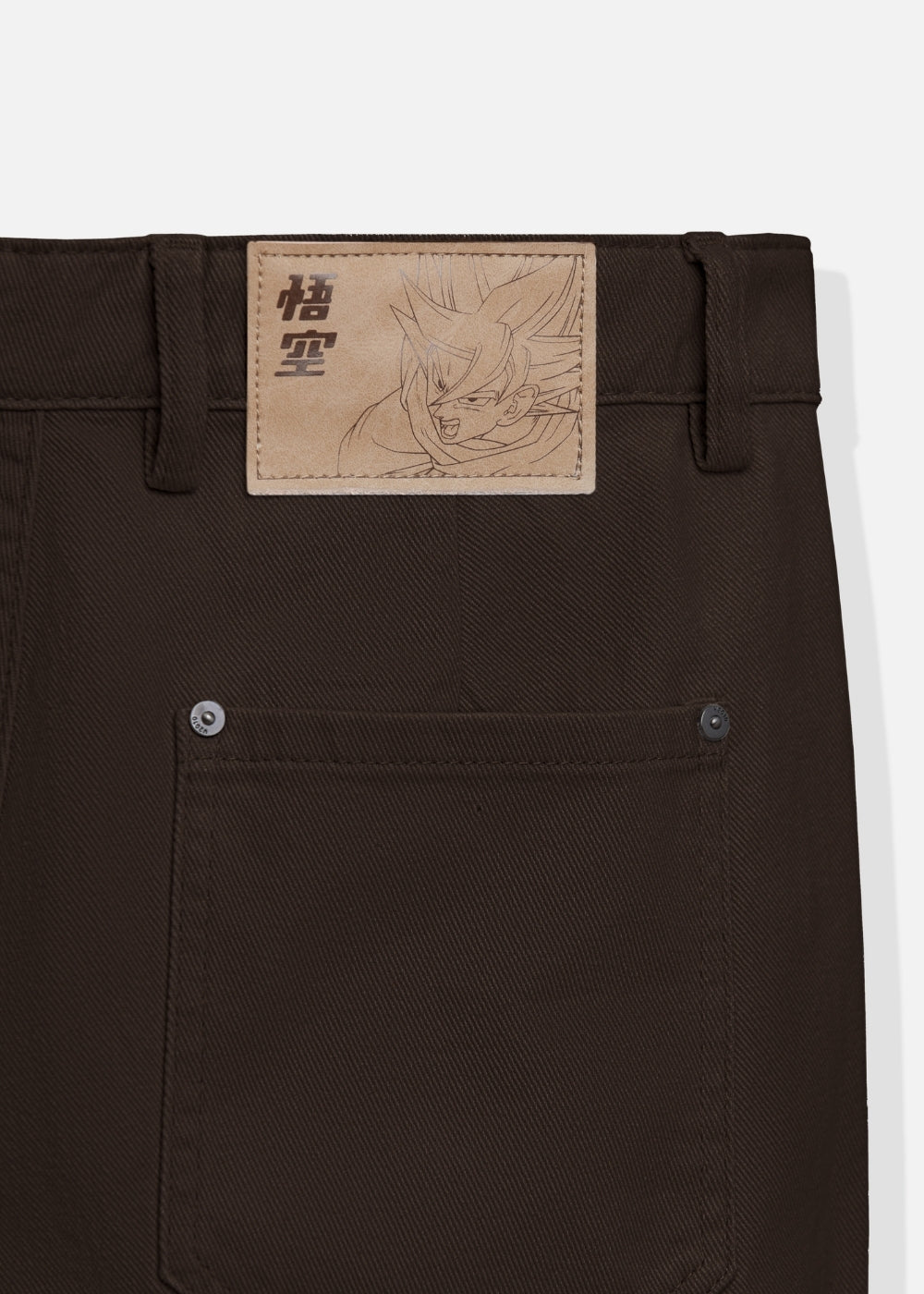 Quần Dài Kaki Dragon Ball Z 26 Nâu Đậm