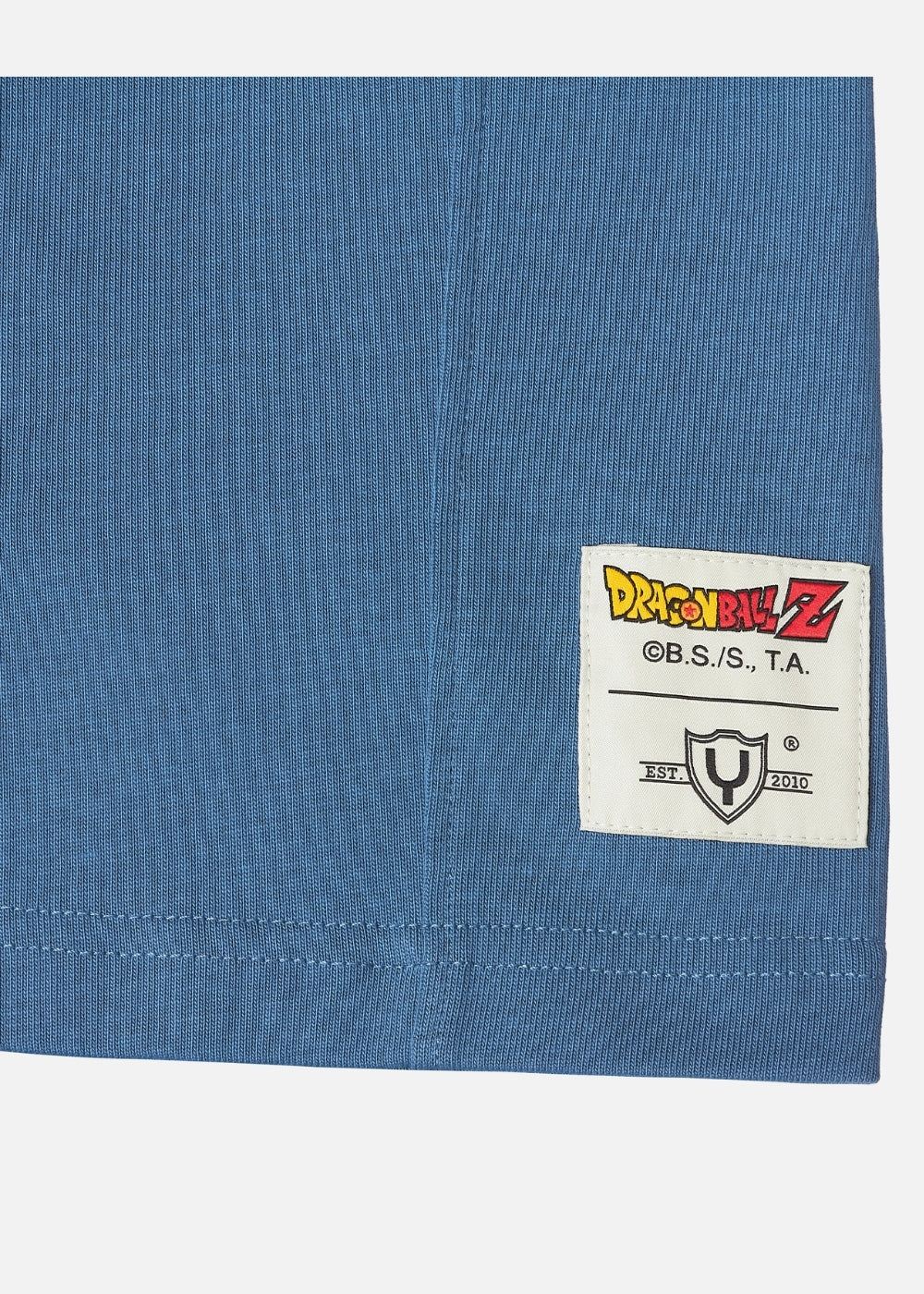 Quần Short Thun Cotton Single Dragon Ball Z 25 Xanh Đậm