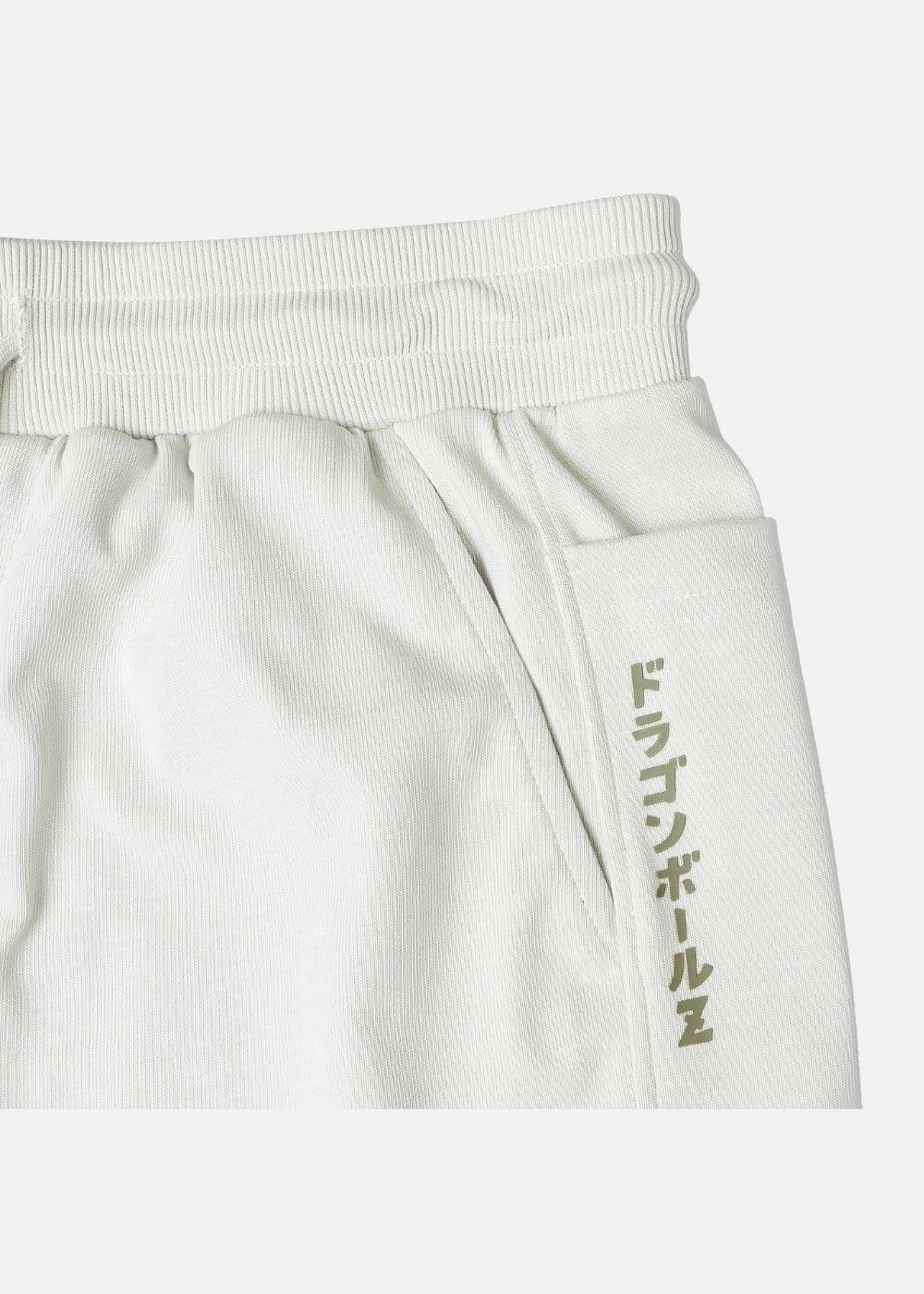 Quần Short Thun Cotton Single Dragon Ball Z 25 Xám Nhạt - YaMe.vn