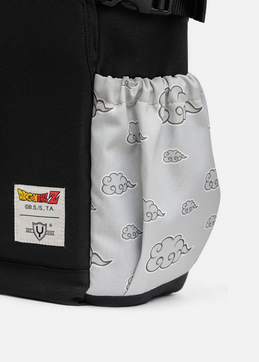 Balo Essential Họa Tiết Rolltop Niều Ngăn Dragon Ball Z 33 Đen Be