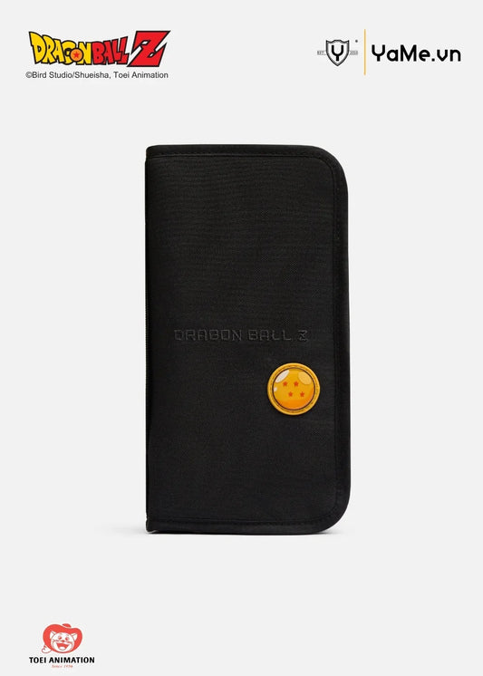 Ví Cầm Tay Canvas Bền Nhẹ Dragon Ball Z 34 Đen - YaMe.vn