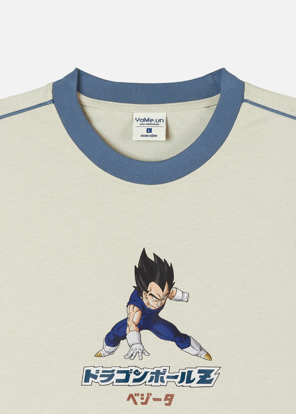 Áo Thun Tay Ngắn Cotton Wash Mềm Mịn Dragon Ball Z 40 Be
