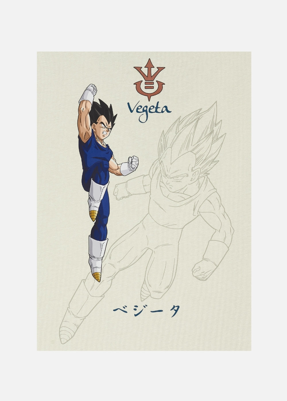 Áo Thun Tay Ngắn Cotton Wash Mềm Mịn Dragon Ball Z 40 Be