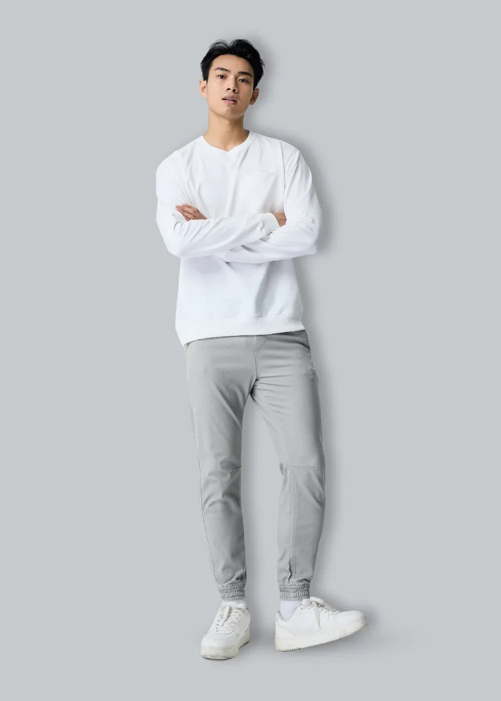 Quần Jogger Jeans Co Giãn Multi-Color Jean 002 Xám - YaMe.vn