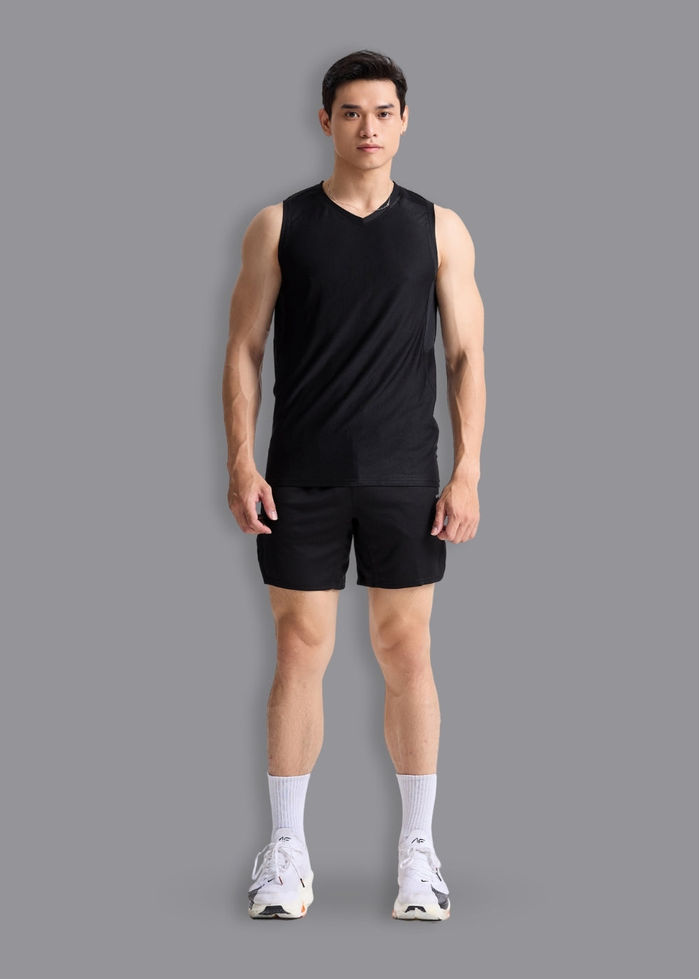 Áo Thun 3 Lỗ Thể Thao Ultra Thin The Beginner 004 Đen