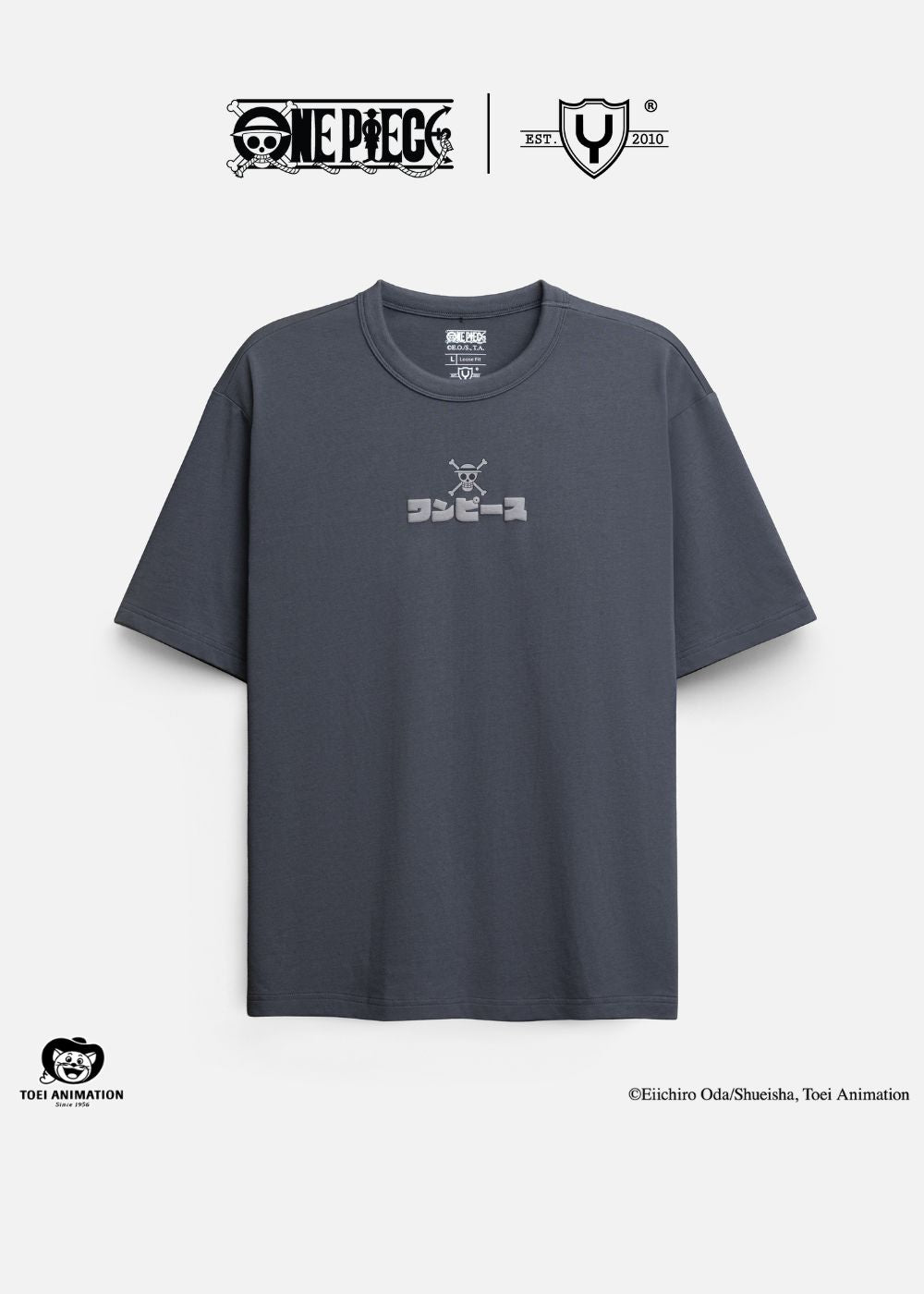 Áo Thun One Piece Gear 5 03 Xám