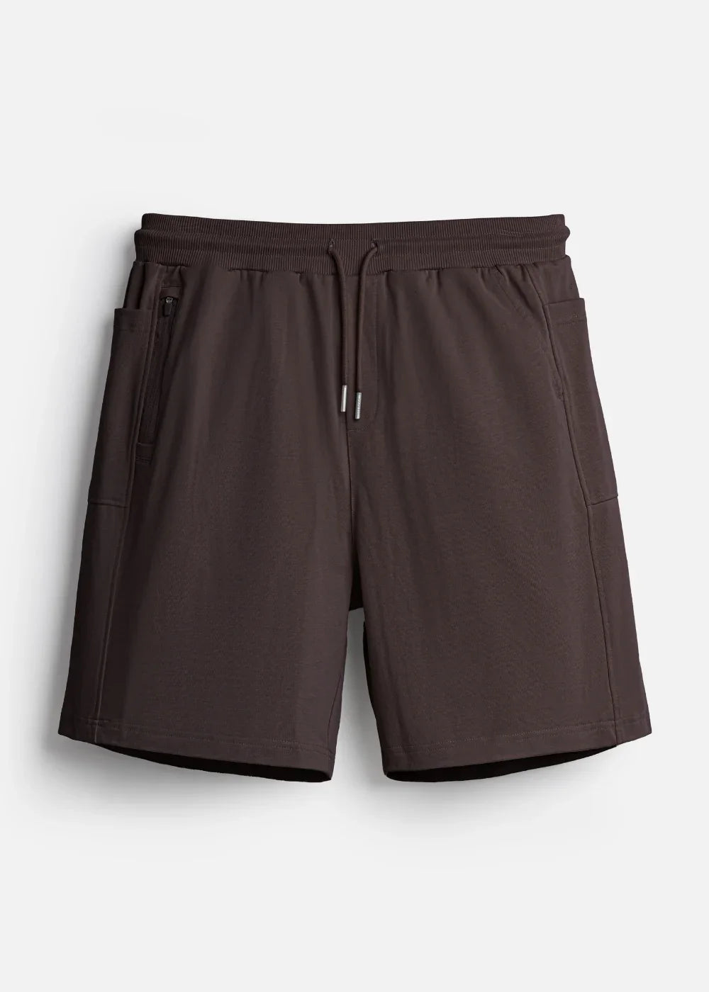 Quần Short Thun Cotton Cao Cấp Mềm Mại The Weekend 021 Nâu Đậm - YaMe.vn