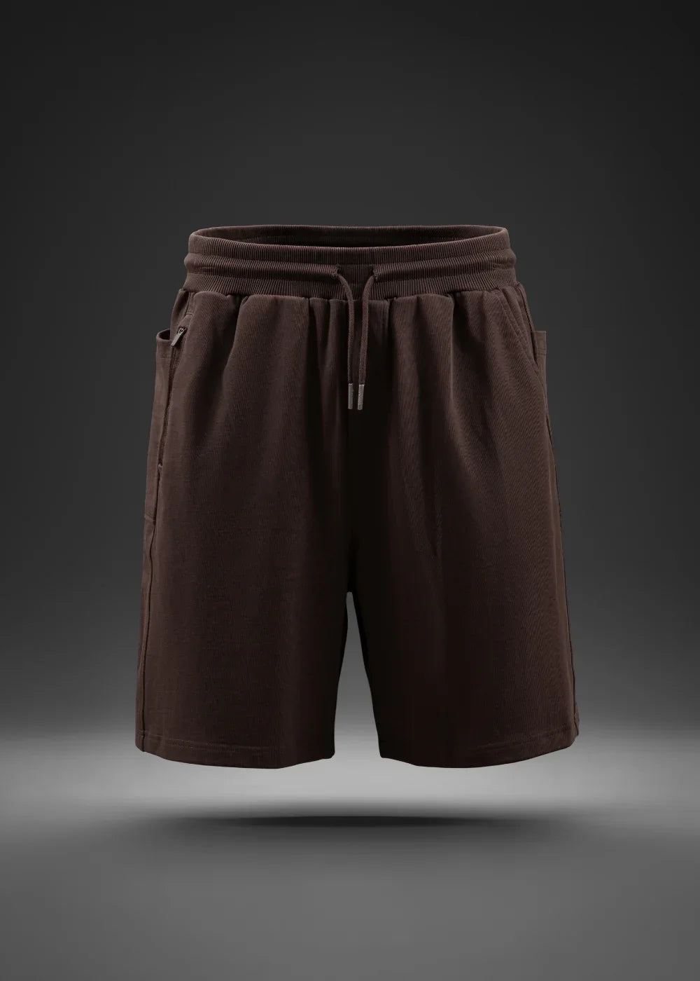 Quần Short Thun Cotton Cao Cấp Mềm Mại The Weekend 021 Nâu Đậm - YaMe.vn