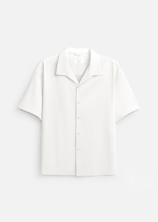 Áo Sơ Mi Tay Ngắn Nhẹ Bền The Weekend 031 Trắng
