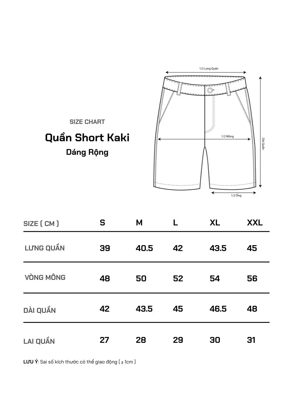 Quần short Kaki Túi Khóa Kéo The Weekend 22 Nâu - YaMe.vn