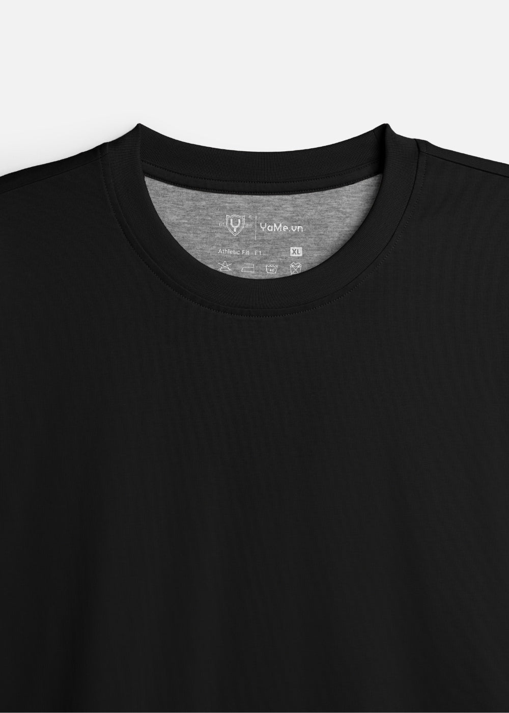 Áo Thun Slim Fit Co Giãn Non Branded 47 Đen