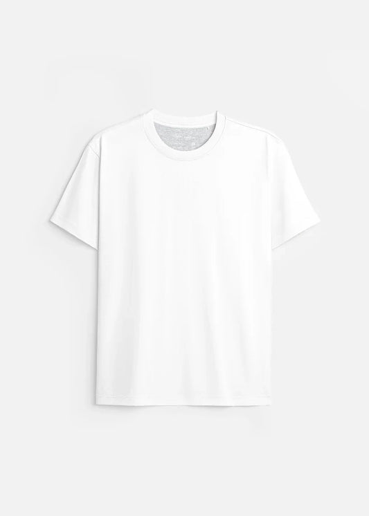 Áo Thun Slim Fit Co Giãn Non Branded 47 Trắng