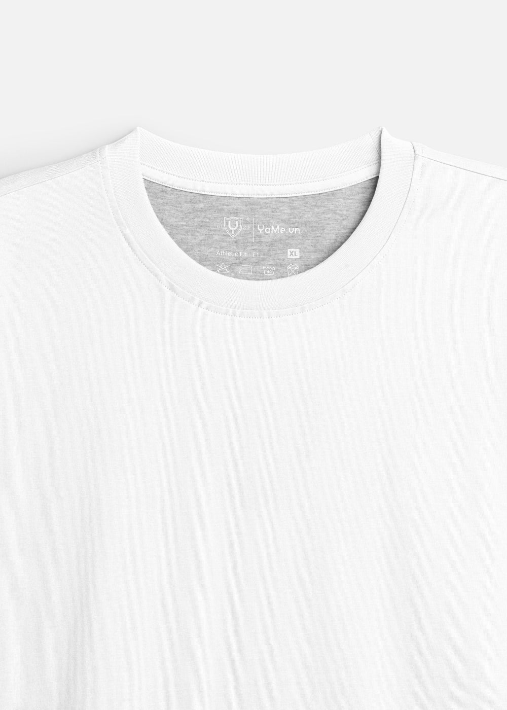 Áo Thun Slim Fit Co Giãn Non Branded 47 Trắng