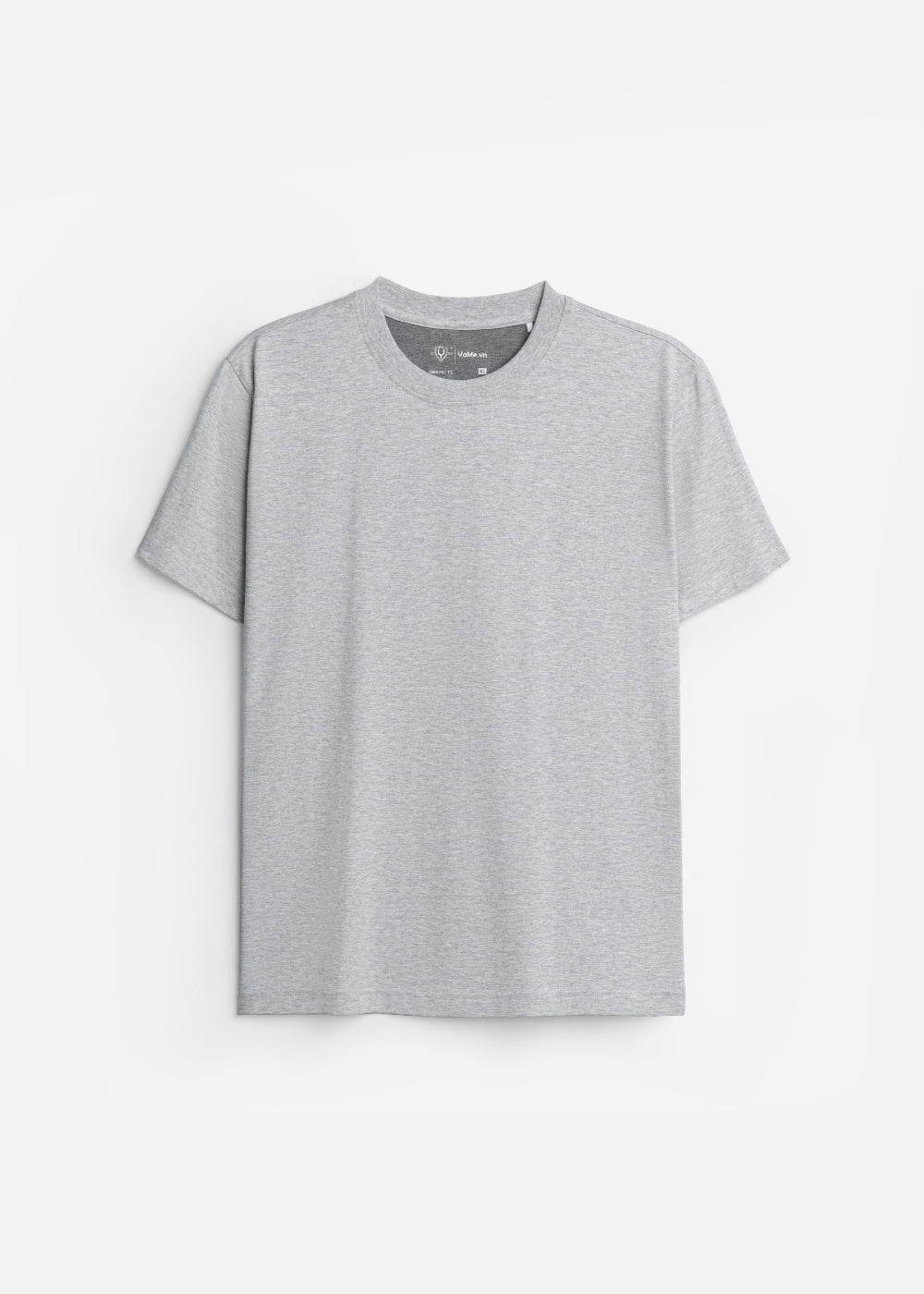 Áo Thun Slim Fit Co Giãn Non Branded 47 Xám Trắng