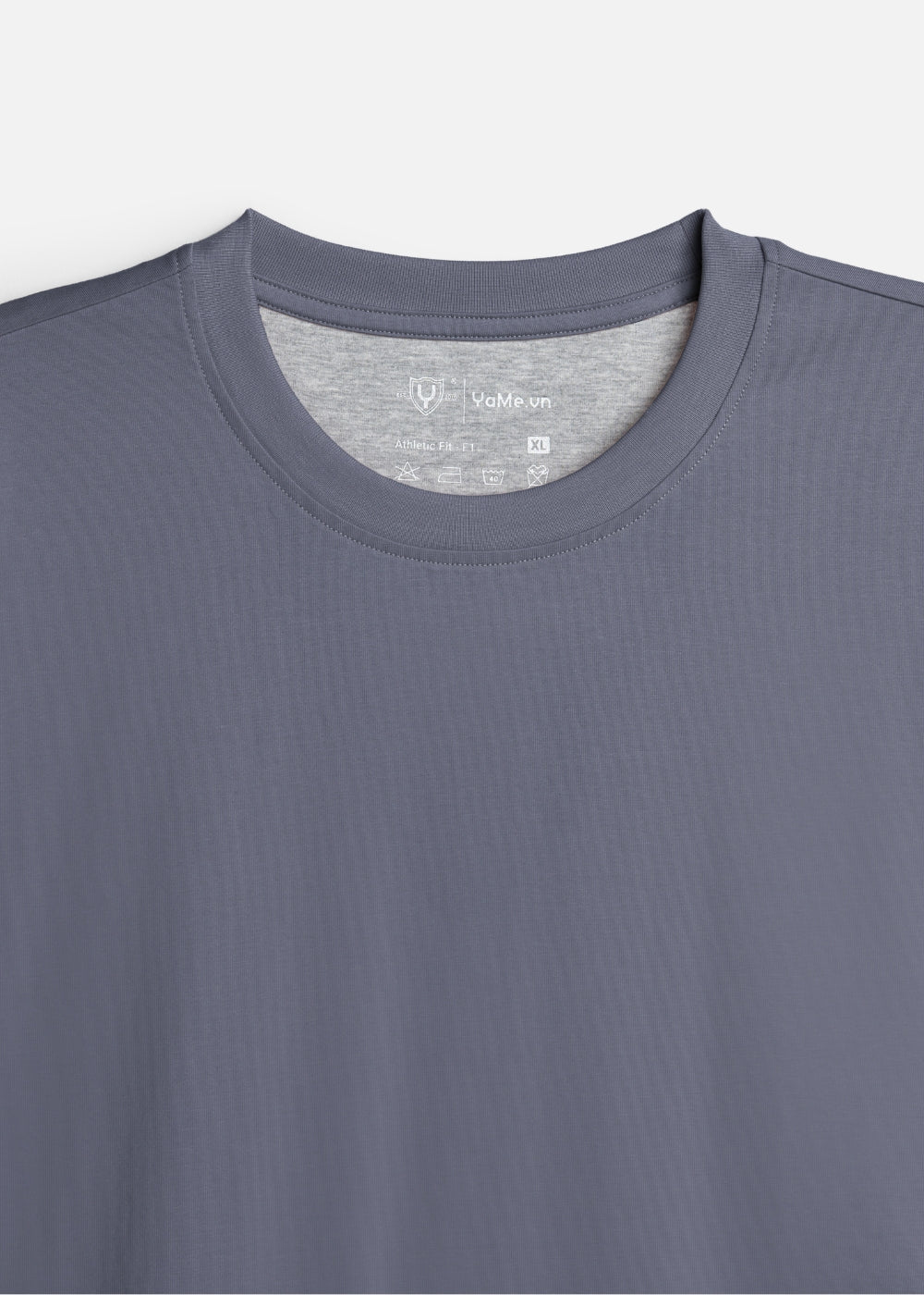 Áo Thun Slim Fit Co Giãn Non Branded 47 Xám