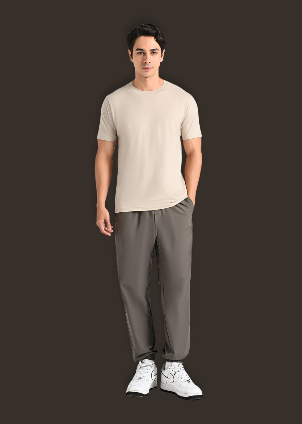 Áo Thun Slim Fit Co Giãn Non Branded 47 Be