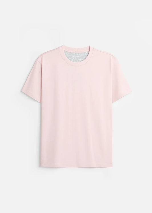Áo Thun Slim Fit Co Giãn Non Branded 47 Hồng