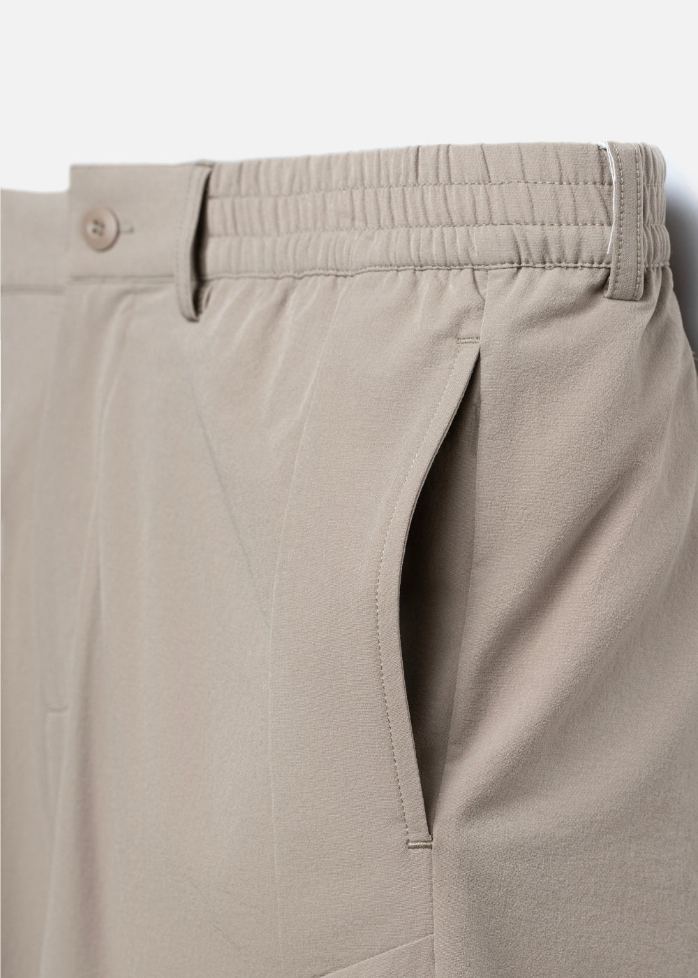 Quần Short Dù Co Giãn The Weekend 019 Xám Be