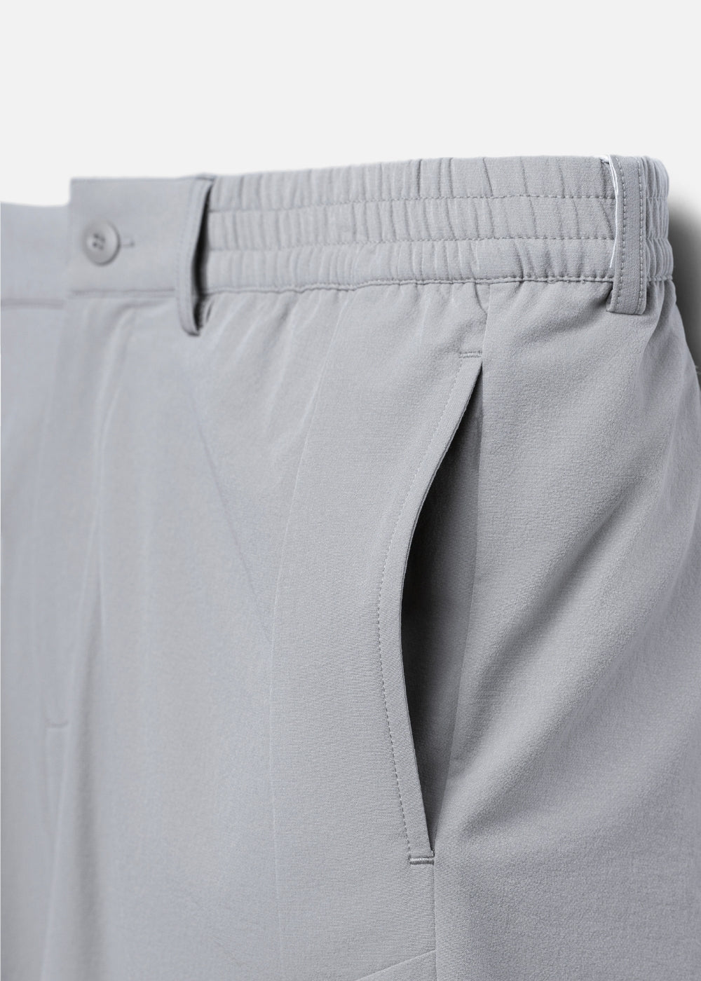 Quần Short Dù Co Giãn The Weekend 019 Xám Nhạt