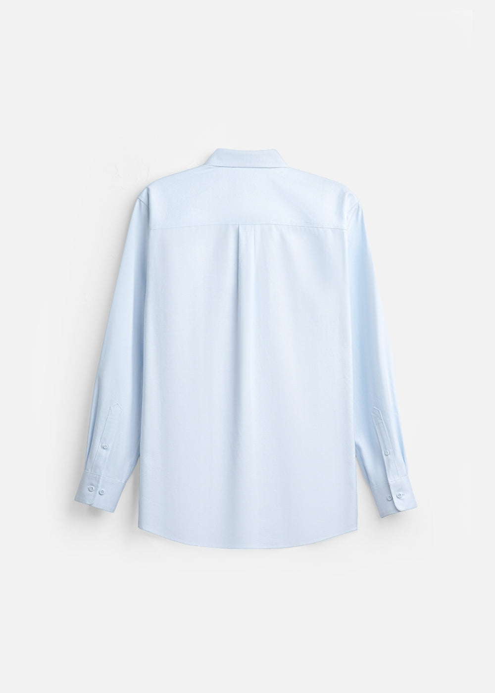 Áo Khoác Sơ Mi OXFORD Thoáng Khí Ít Nhăn The No Style M214 Xanh Dương Nhạt