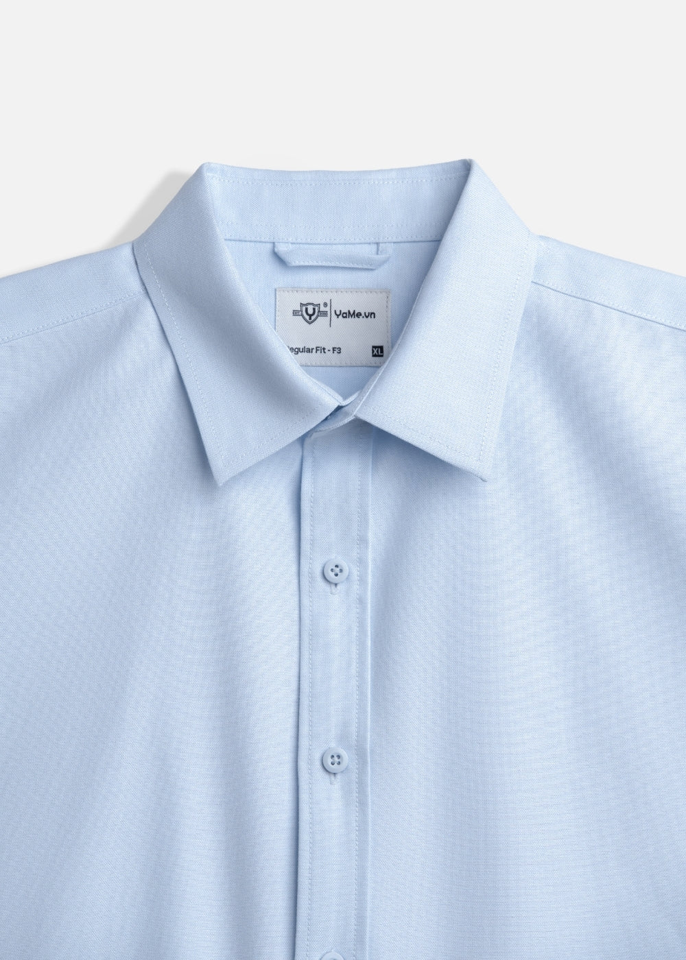 Áo Khoác Sơ Mi OXFORD Thoáng Khí Ít Nhăn The No Style M214 Xanh Dương