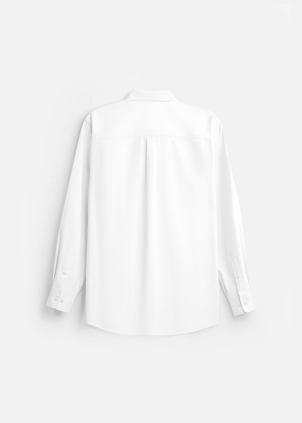 Áo Khoác Sơ Mi OXFORD Thoáng Khí Ít Nhăn The No Style M214 Trắng