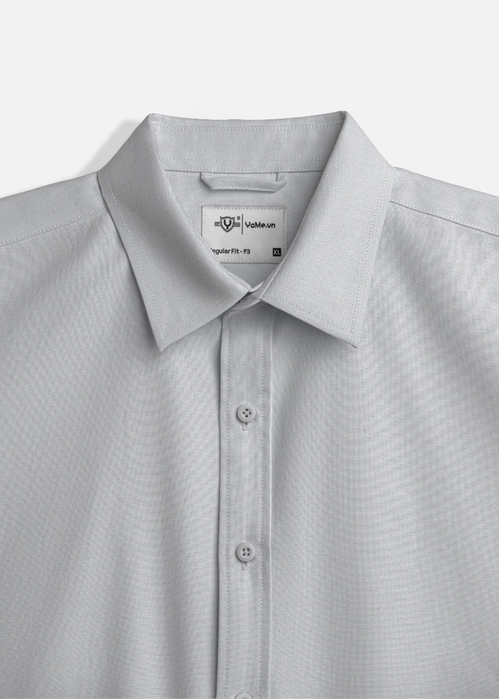 Áo Khoác Sơ Mi OXFORD Thoáng Khí Ít Nhăn The No Style M214 Xám