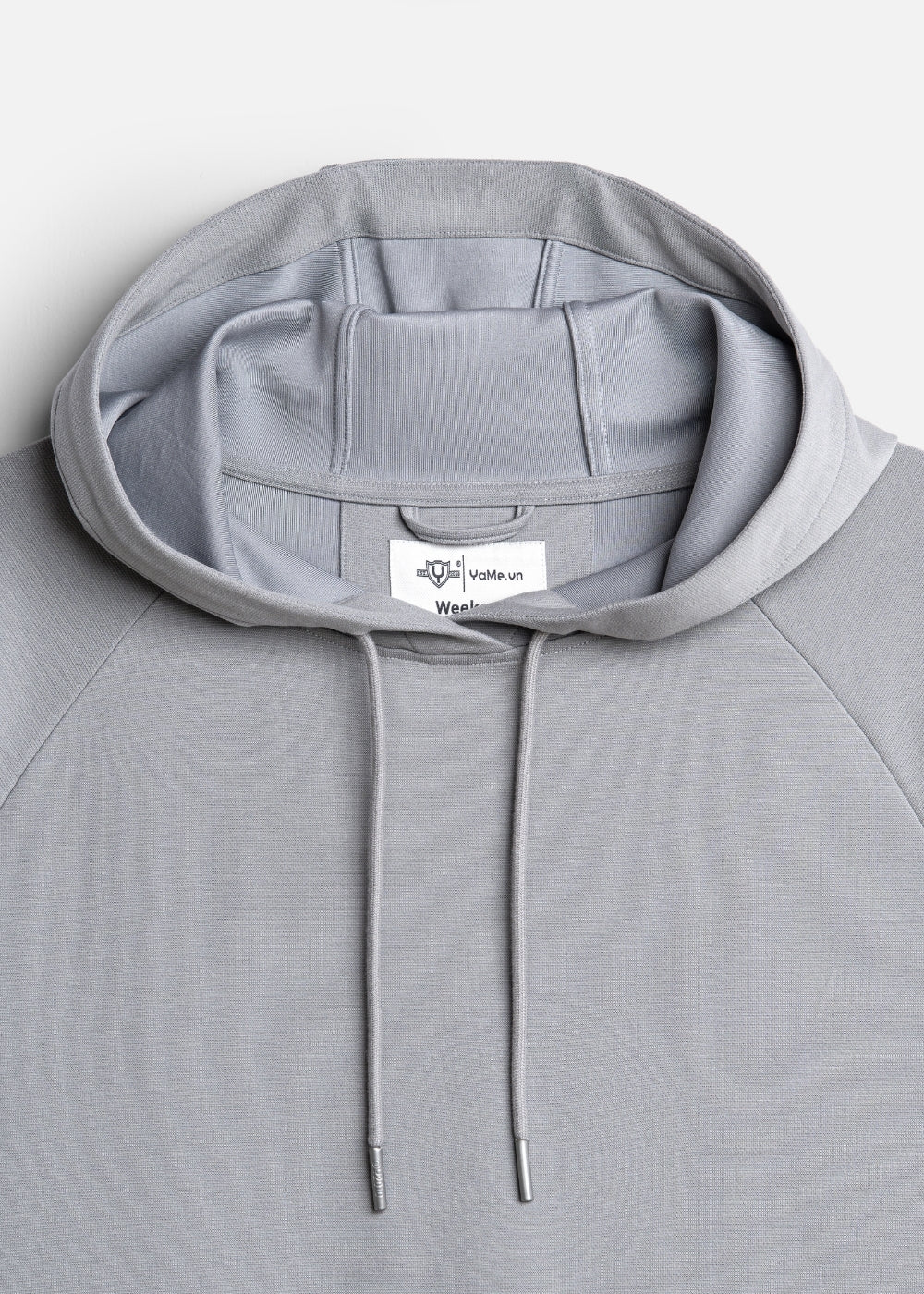 Áo Khoác Hoodie Mịn Mát Ít Nhăn The Minimalist 024 Xám