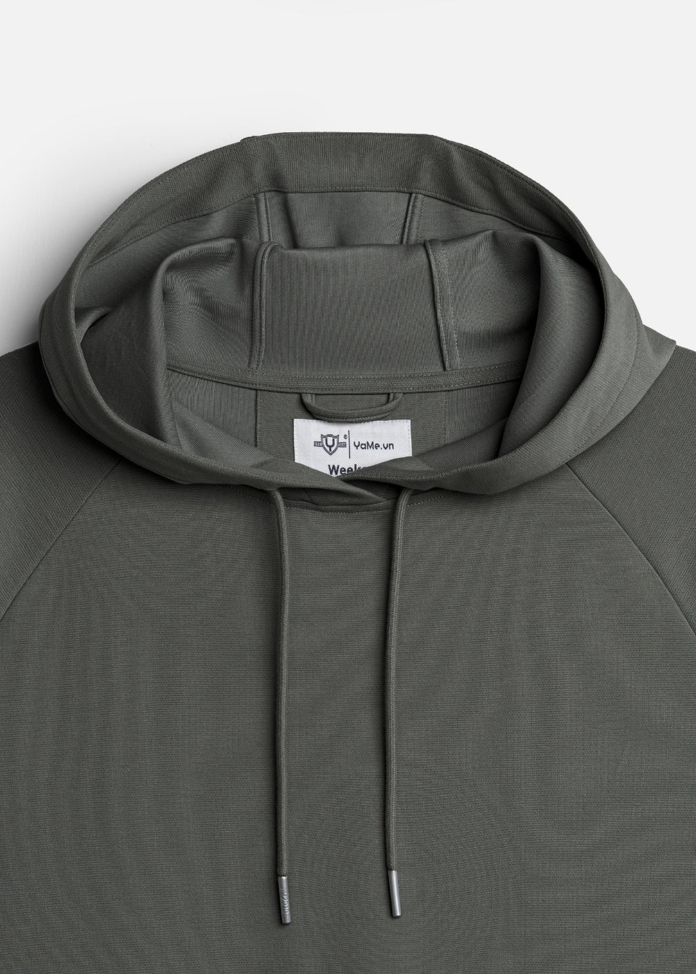 Áo Khoác Hoodie Mịn Mát Ít Nhăn The Minimalist 024 Xanh Rêu