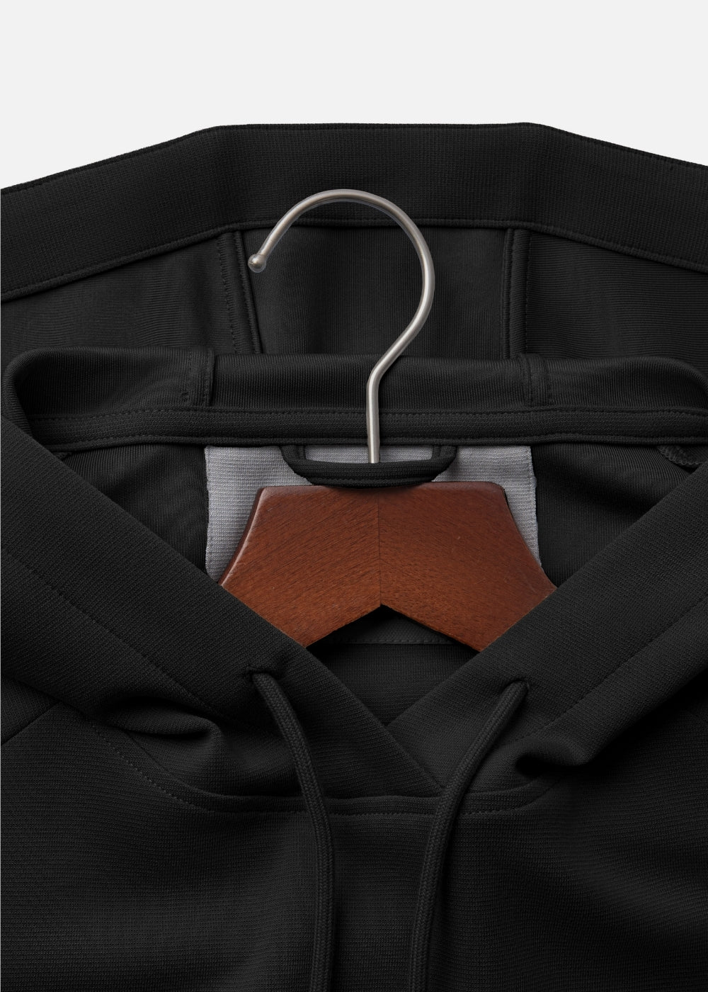 Áo Khoác Hoodie Mịn Mát Ít Nhăn The Minimalist 024 Đen