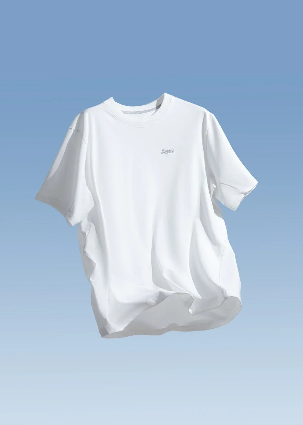 Áo Thun Supima Cotton Thượng Hạng The Minimalist 014 Trắng