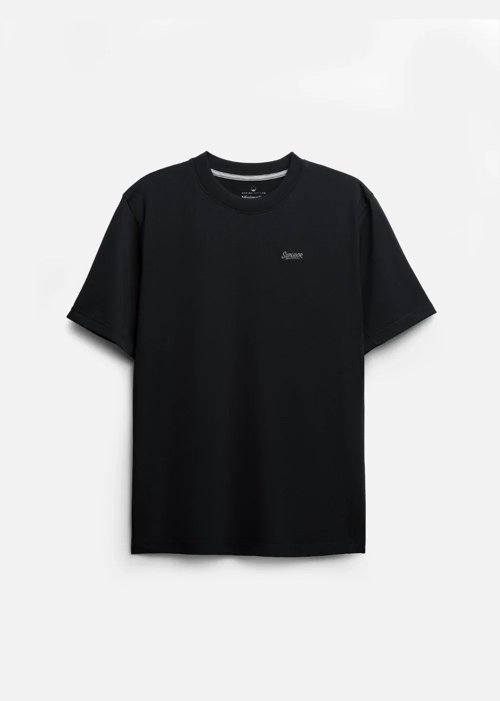 Áo Thun Supima Cotton Thượng Hạng The Minimalist 014 Đen