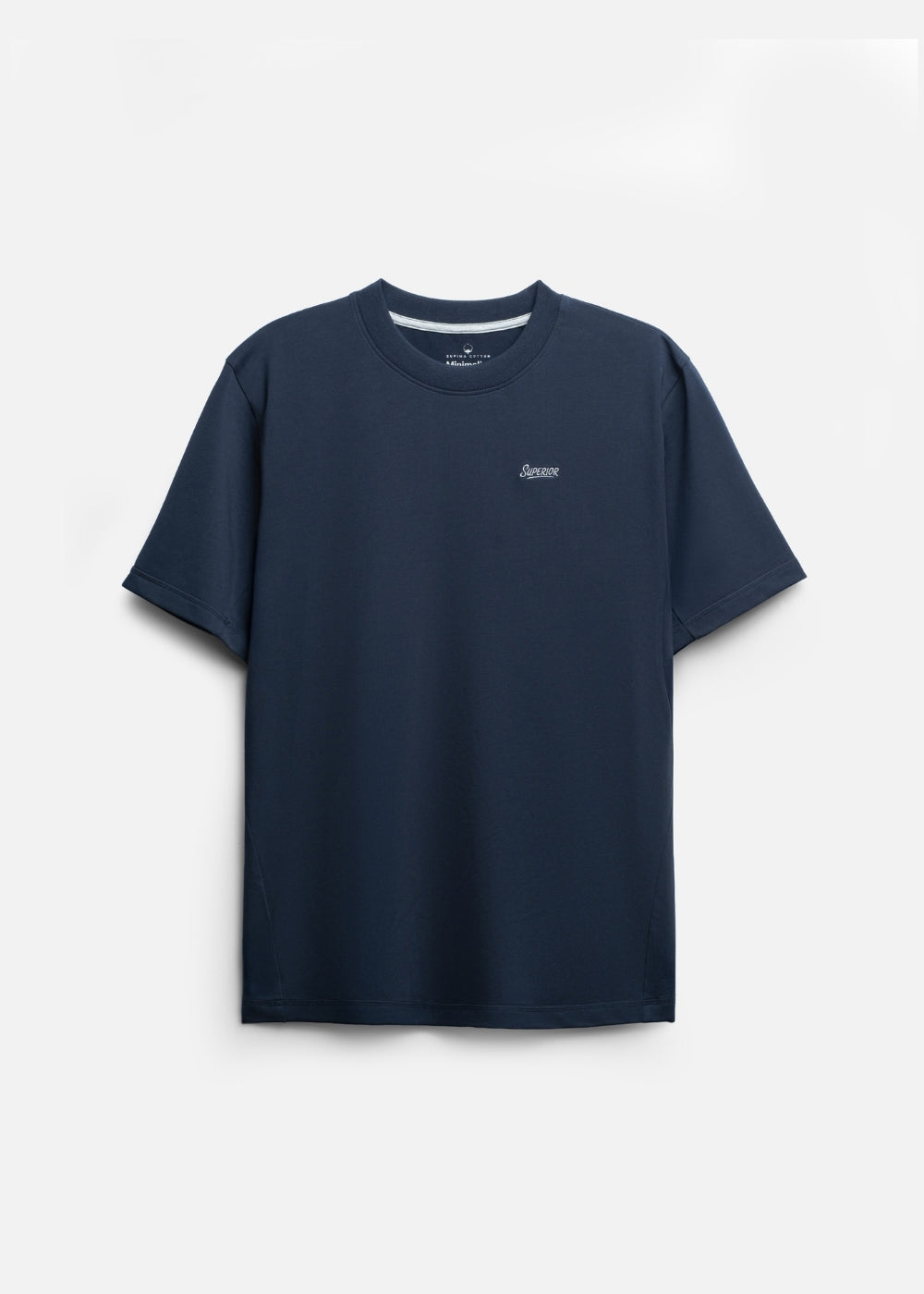 Áo Thun Supima Cotton Thượng Hạng The Minimalist 014 Xanh Đen