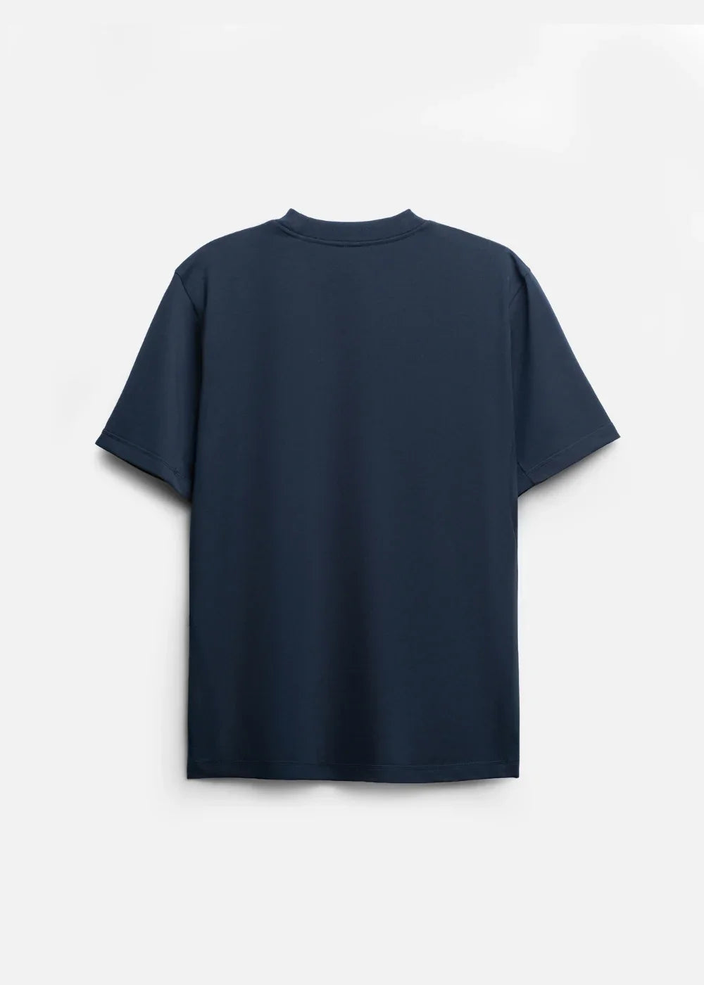 Áo Thun Supima Cotton Thượng Hạng The Minimalist 014 Xanh Dương Đậm - YaMe.vn