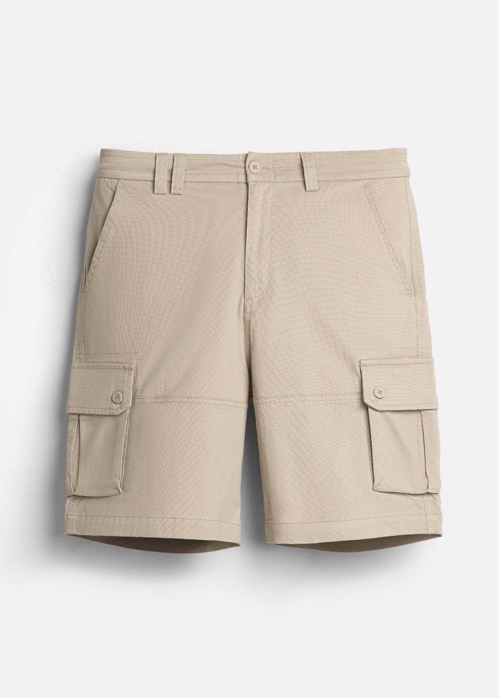 Quần Short Cargo Kaki Bền Co Giãn No Style M217 Nâu Nhạt