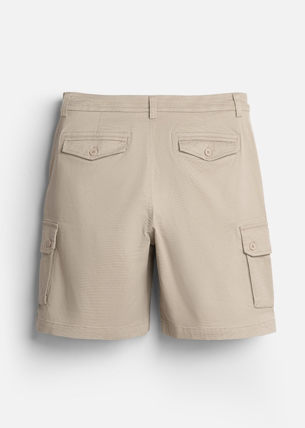 Quần Short Cargo Kaki Bền Co Giãn No Style M217 Nâu Nhạt