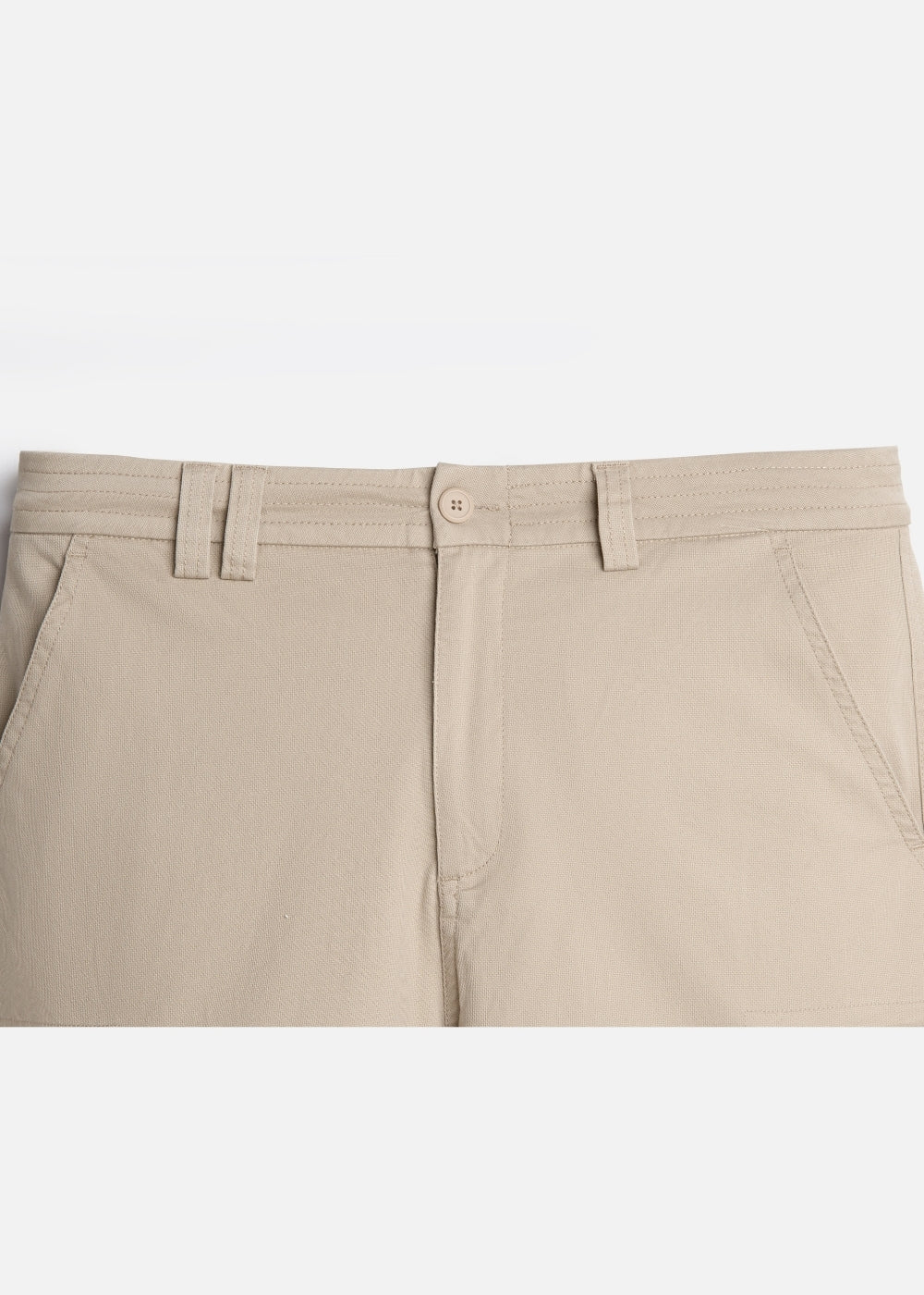 Quần Short Cargo Kaki Bền Co Giãn No Style M217 Nâu Nhạt