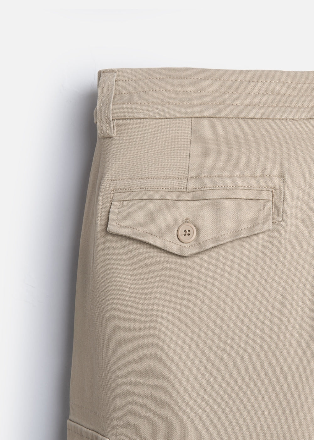 Quần Short Cargo Kaki Bền Co Giãn No Style M217 Nâu Nhạt